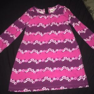 Purple and Pink flower Gymboree dress 2T
